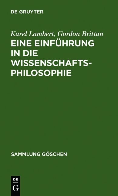 Eine Einf?rung in Die Wissenschaftsphilosophie (Hardcover, Reprint 2012)