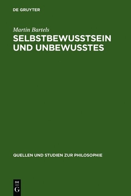 Selbstbewu?sein und Unbewu?es (Hardcover, Reprint 2011)
