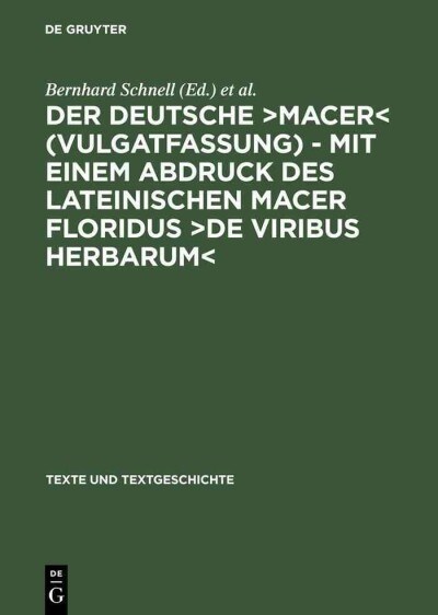Der Deutsche Macerde Viribus Herbarum (Hardcover, Reprint 2013)