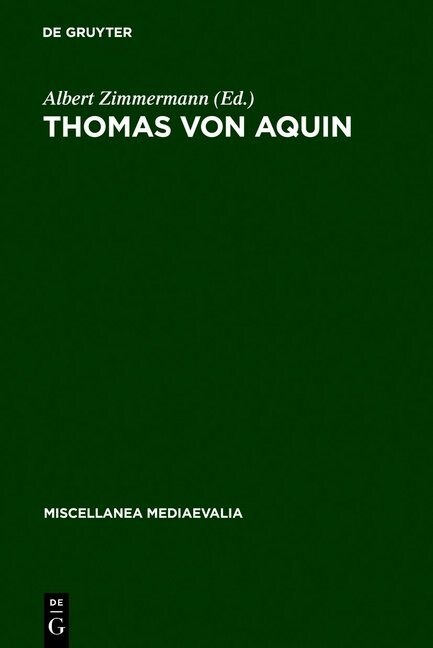 Thomas Von Aquin (Hardcover, Reprint 2012)