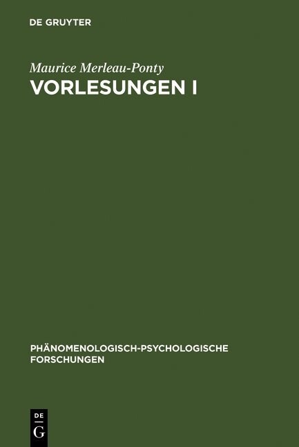 Vorlesungen I: Schrift F? Die Kandidatur Am Coll?e de France. Lob Der Philosophie. Vorlesungszusammenfassungen (Coll?e de France 1 (Hardcover, Reprint 2010)