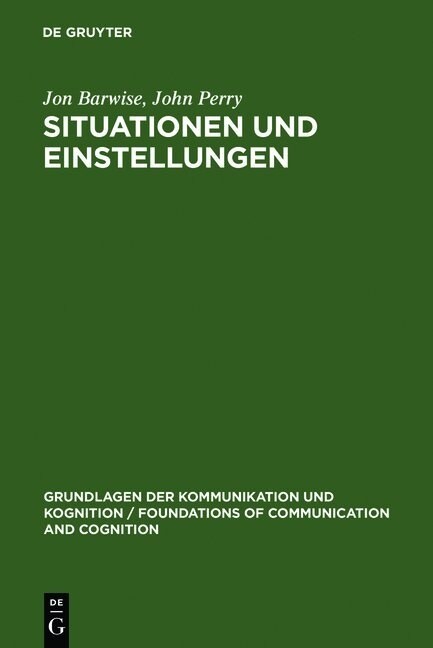 Situationen Und Einstellungen (Hardcover, Reprint 2011)