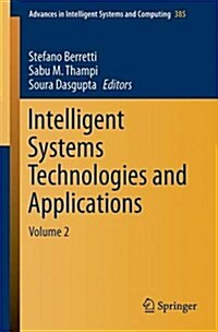 Intelligent Systems Technologies and Applications: Volume 2 (Paperback, 2016)