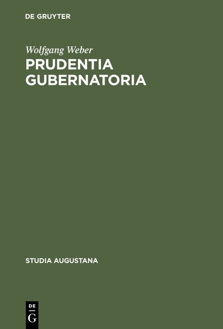 Prudentia Gubernatoria (Hardcover)