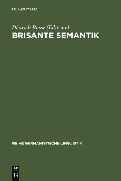 Brisante Semantik (Hardcover)