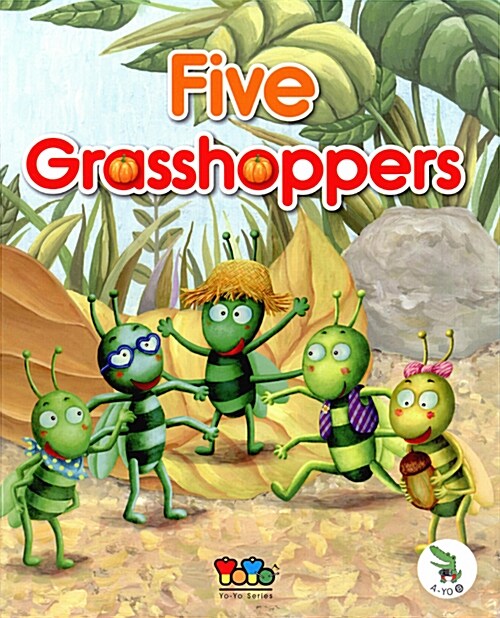 [중고] Five Grasshoppers - 전4권 (Studentbook + Workbook + Storybook + Minibook + CD 1장)