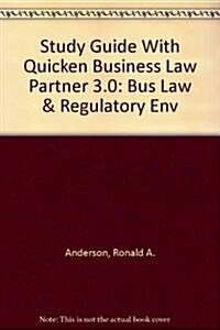 Study Guide With Quicken Business Law Partner 3.0 (Hardcover)