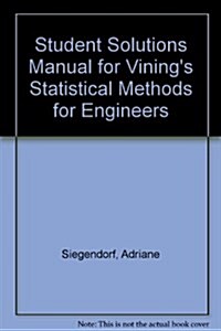 Statistical Methods for Engineers (Paperback, Student, Solution Manual)
