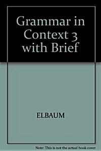 Grammar in Context 3 (Paperback, 3rd, PCK)