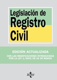 Legislacion del registro civil/ Legislation of Civil Registration (Paperback, Updated)