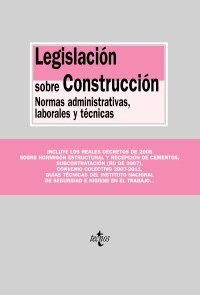 Legislacion sobre Construccion/ Legislation about Construction (Hardcover)