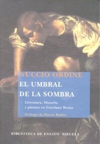 El umbral de la sombra/ The Threshold of the Shadow (Paperback)