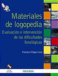 Materiales de logopedia / Speech Therapy Materials (Paperback, DVD-ROM)