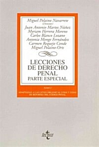 Lecciones de derecho penal / Lessons of Criminal Law (Paperback, Special)