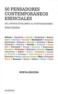 Cincuenta pensadores contemporaneos esenciales / Fifty Key Contemporary Thinkers (Paperback, Translation)