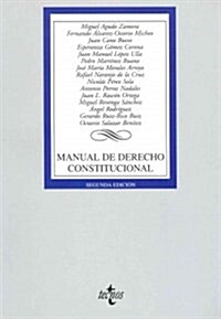 Manual de derecho constitucional / Constitutional Law Manual (Paperback)
