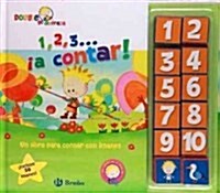 1, 2, 3... A contar! / 1, 2, 3 ... Count! (Hardcover, Magnet)