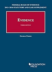 Federal Rules of Evidence 2015-2016 (Paperback, 3rd, New, Supplement)