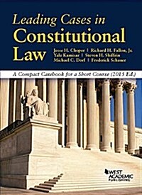 Leading Cases in Constitutional Law (Paperback, New)