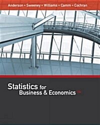 [중고] Statistics for Business & Economics (with Xlstat Education Edition Printed Access Card) (Hardcover, 13)