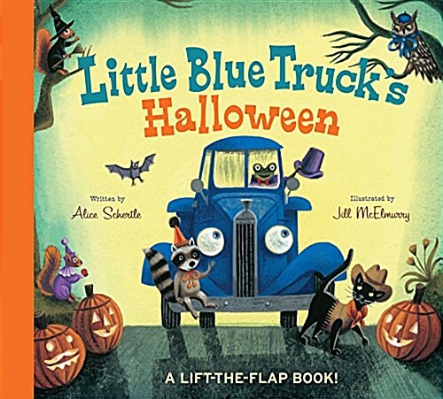 Little Blue Trucks Halloween: A Halloween Book for Kids (Board Books)