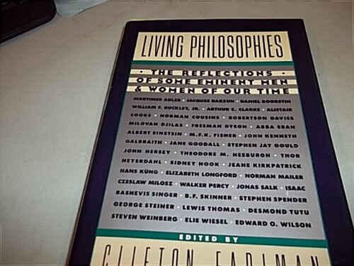 Living Philosophies (Hardcover, 1st)