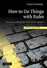 How to Do Things with Rules (Hardcover, 5 Revised edition)