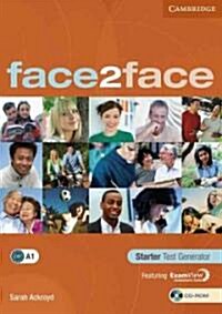 Face2face Starter Test Generator, CD-ROM (CD-ROM)