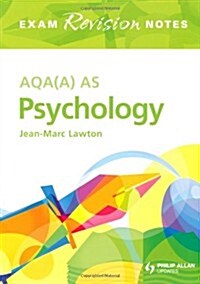 Aqa (A) As Psychology (Paperback)