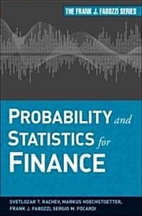 Probability and Statistics for Finance (Hardcover)
