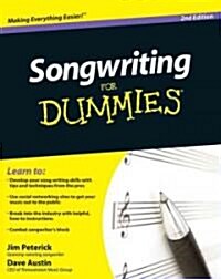 Songwriting for Dummies (Paperback, 2)