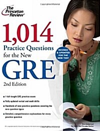 1,014 Practice Questions for the New GRE (Paperback, 2nd)