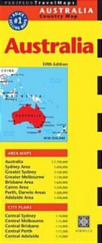 Australia Travel Map (Folded, 5)