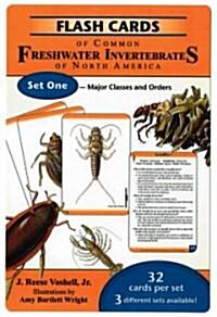 Flash Cards of Common Freshwater Invertebrates of North America: Set One - Major Classes and Orders [With Book(s)] (Other)