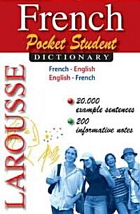 French Pocket Student Dictionary (Paperback)