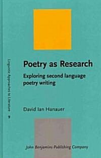 Poetry As Research (Hardcover)
