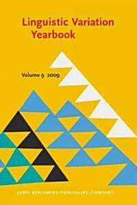 Linguistic Variation Yearbook 2009 (Paperback, Pass Code)