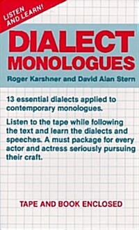 Dialect Monologues (Vol 1) (Audio Cassette, Pap/Cas)