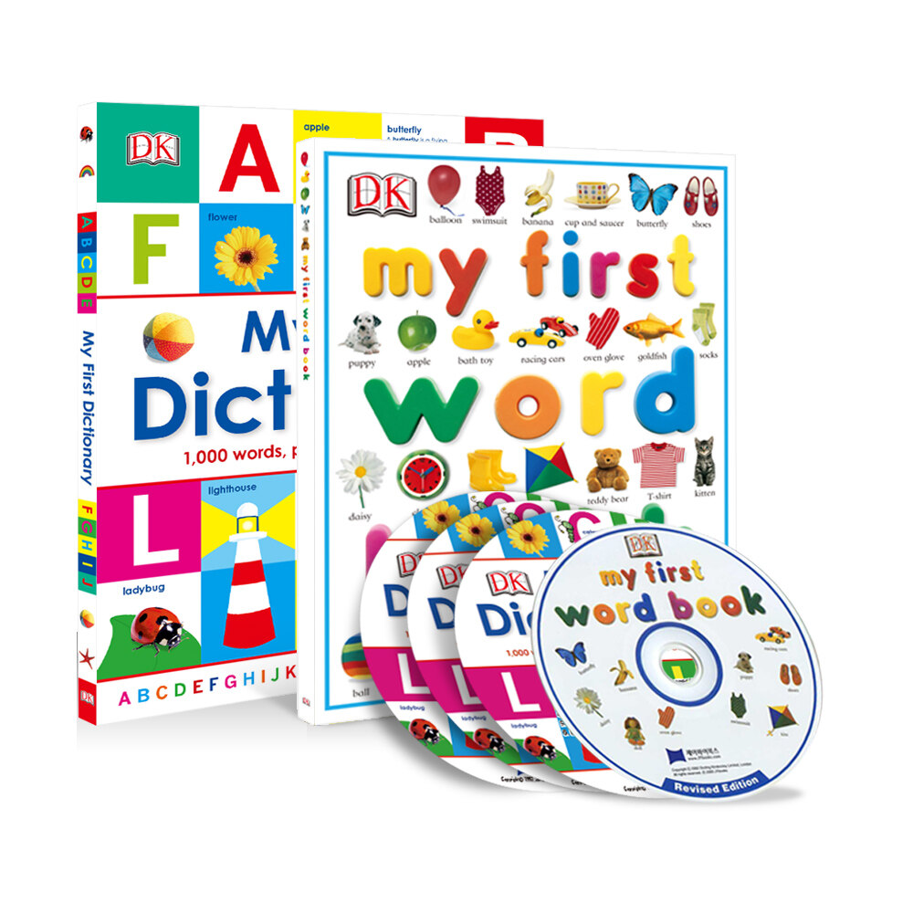 [중고] DK My First Word Book & Dictionary (Saypen Edition 2종) (Hardcover 2권 + CD 4장)