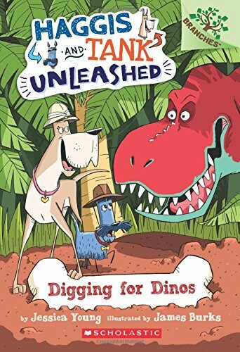 [중고] Haggis and Tank Unleashed #2 : Digging for Dinos (Paperback)