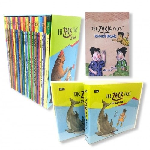 The Zack Files 잭파일 챕터북 #1~30 Full Set (Paperback 30권 + CD 31장 + 단어장)