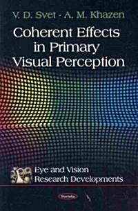 Coherent Effects in Primary Visual Perception (Paperback, UK)