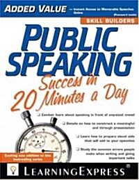 Public Speaking Success in 20 Minutes a Day (Paperback)