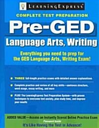 Pre-GED: Language Arts, Writing (Paperback)