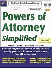 Powers of Attorney Simplified [With CDROM] (Paperback, 2)