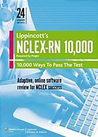 Lippincott NCLEX RN 10000 & Docucare Package (Hardcover)