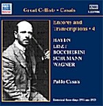 [수입] Pablo Casals - Encores And Transcriptions 4 / Haydn / Liszt / Boccherini / Schumann / Wagner
