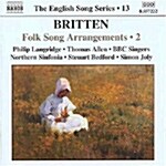 [수입] Benjamin Britten - Folk Song Arrangements 2