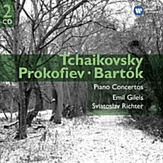[수입] 차이콥스키 : 피아노 협주곡 1, 2번 / 프로코피예프 : 피아노 협주곡 5번 / 바르톡 : 피아노 협주곡 2번 [2CD]