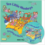 [중고] 노부영 마더구스 세이펜 Ten Little Monkeys Jumping on the Bed (Paperback + CD)